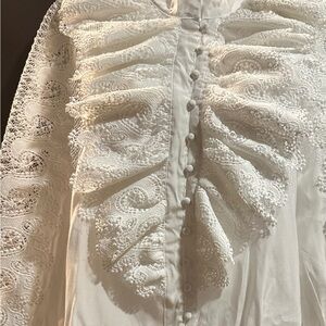 N by Nancy white née blouse